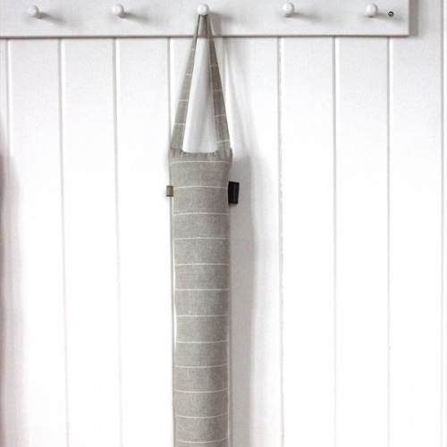 Wild Stripe Draught Excluder in Sage by Raine & Humble